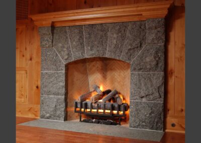 Lodge Series Gas Log Fireplace - Moberg Fireplaces, Inc.